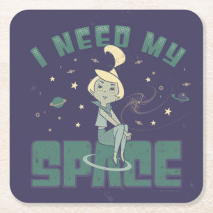 Dessous-de-verre Carré En Papier Les Jetsons   J'Ai Besoin De Mon Espace