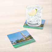 Dessous-de-verre Carré En Papier Les phares | Dewundara Sri Lanka (En situation)