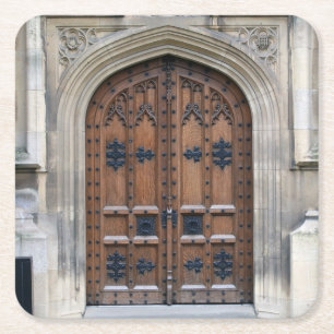 Dessous-de-verre Carré En Papier Les portes du Dessous de verre Parlement-Westminst