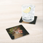 Dessous-de-verre Carré En Papier L'été, Arcimboldo (En situation)