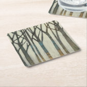 Dessous-de-verre Carré En Papier Ligne I (Incliné)