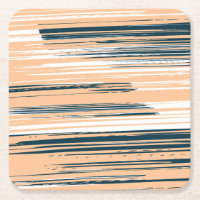 Lignes peintes à la main colorées