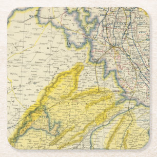 Dessous-de-verre Carré En Papier L'Inde 4