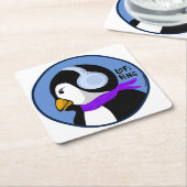 Dessous-de-verre Carré En Papier Lofi Peng (Incliné)