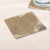 Dessous-de-verre Carré En Papier L'Ohio 3 (Incliné)