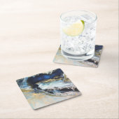 Dessous-de-verre Carré En Papier Los Mares (En situation)