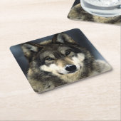 Dessous-de-verre Carré En Papier Loup (Incliné)