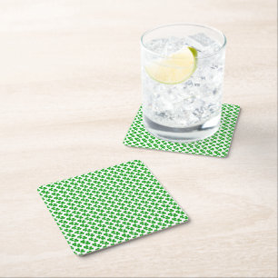 Dessous-de-verre Carré En Papier Lucky Clower