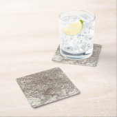 Dessous-de-verre Carré En Papier Lucon (En situation)