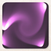 Dessous-de-verre Carré En Papier Lumières Twirling Violet (Devant)