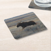 Dessous-de-verre Carré En Papier M2 Bull Moose (Incliné)