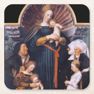 Dessous-de-verre Carré En Papier Madonna, Holbein the Younger