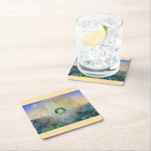 Dessous-de-verre Carré En Papier Magie