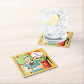 Dessous-de-verre Carré En Papier Mah Jongg Dit Kvetching (En situation)