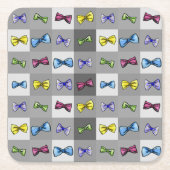 Dessous-de-verre Carré En Papier Maille (Devant)