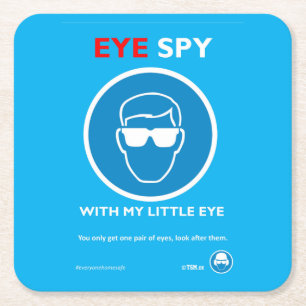 Dessous-de-verre Carré En Papier maintenez cette table dégagée des marques de tasse