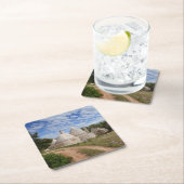 Dessous-de-verre Carré En Papier Maisons de Trulli en Puglia/Pouilles (En situation)