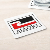 Dessous-de-verre Carré En Papier Maori (Incliné)