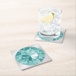 Dessous-de-verre Carré En Papier Mariage