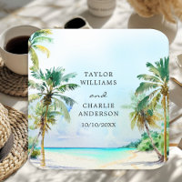Mariage de Destination sur une Plage Tropicale