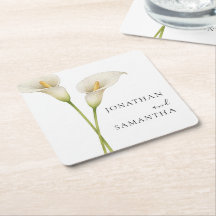 Mariage Fleur de Lys Callas Blanc Moderne