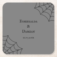 Mariage gothique noir et gris