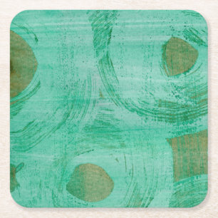 Dessous-de-verre Carré En Papier Mars I