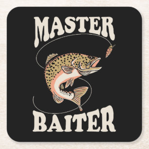 Dessous-de-verre Carré En Papier Master Baiter Fishing