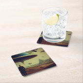 Dessous-de-verre Carré En Papier Masters danois SF 3 (En situation)