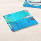 Dessous-de-verre Carré En Papier Matchbox Blues 5 (Incliné)