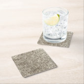 Dessous-de-verre Carré En Papier Mende (En situation)