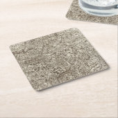 Dessous-de-verre Carré En Papier Mende (Incliné)