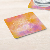 Dessous-de-verre Carré En Papier Métatron (Incliné)