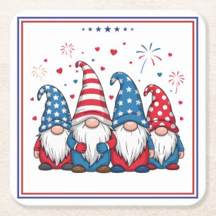 Dessous-de-verre Carré En Papier Mignons nains de dessin animé USA-68123