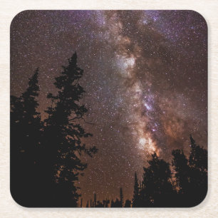 Dessous-de-verre Carré En Papier Milky Way   Cedar Breaks National Monument Utah