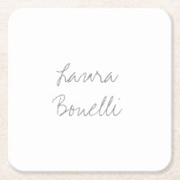 Minimaliste Moderne Professionnel Votre Nom