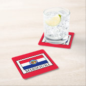 Dessous-de-verre Carré En Papier Missouri (En situation)