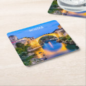 Dessous-de-verre Carré En Papier Mostar (Incliné)