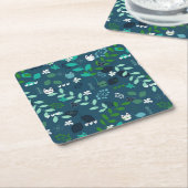 Dessous-de-verre Carré En Papier motif 2 (Incliné)