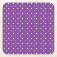 Motif à pois fond violet sans couture