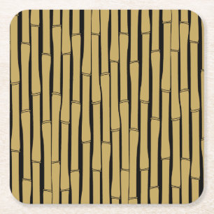 Dessous-de-verre Carré En Papier Motif bambou