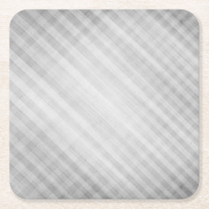 Dessous-de-verre Carré En Papier motif de grille abstrait