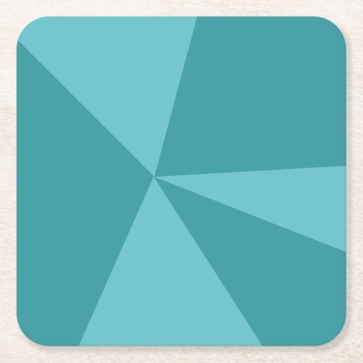 Dessous-de-verre Carré En Papier Motif géométrique triangles (Devant)