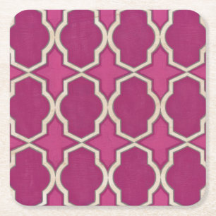 Dessous-de-verre Carré En Papier Motifs de marché II