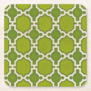 Dessous-de-verre Carré En Papier Motifs de marché IV