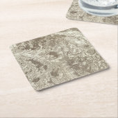 Dessous-de-verre Carré En Papier Moulins (Incliné)