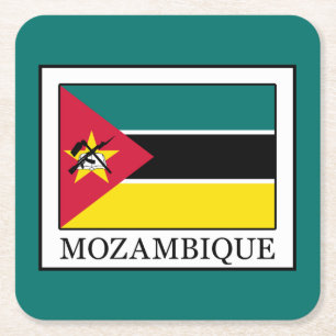 Dessous-de-verre Carré En Papier Mozambique