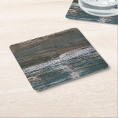 Dessous-de-verre Carré En Papier Mur de mer II (Incliné)