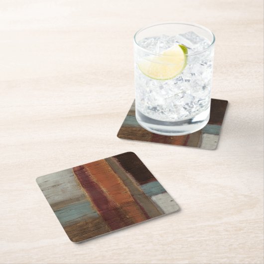 Dessous-de-verre Carré En Papier Musées anciens II (En situation)