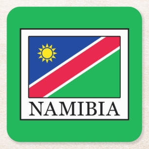 Dessous-de-verre Carré En Papier Namibie